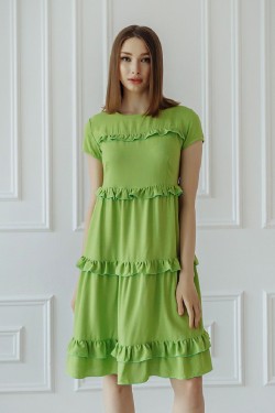 Платье Лили - зеленый (Нл)