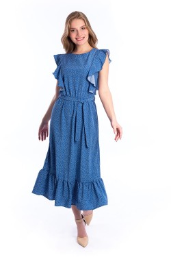 Платье 22258 - синий (Нл)