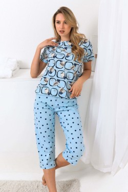 Пижама 21581 - голубой (Нл)