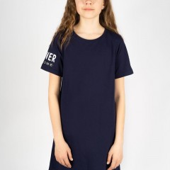 Платье для девочки 81191 - темно-синий (Нл)