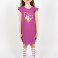 Платье для девочки 81188 - лиловый (Нл)