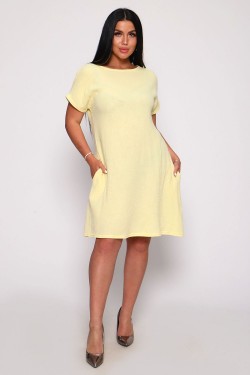 Платье 82028 - светло-желтый (Нл)