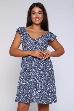 Платье 87505 - синий (Нл)
