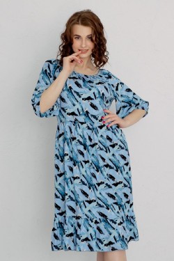 Платье Ассоль - голубой (Нл)