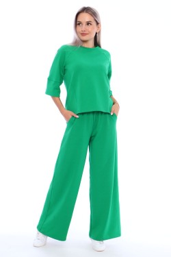 Костюм с брюками Изумруд 31ф - зеленый (Нл)