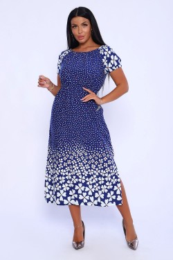 Платье 71003 - синий (Нл)