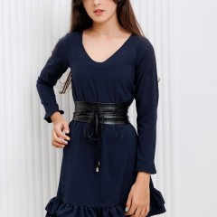 Платье, Raposa 145 - темно-синий (Нл)