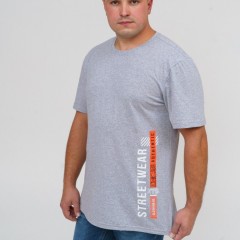 футболка мужская Норд - серый меланж (Нл)