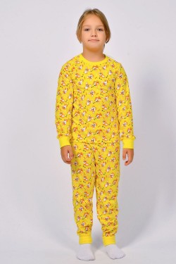 Пижама детская 91223 - желтый корги (Нл)