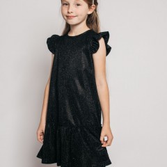 Платье для девочки 81220 - черный (Нл)