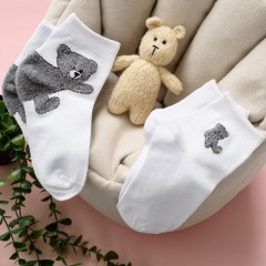 Носки Тедди детские 2 пары - серый (Нл)