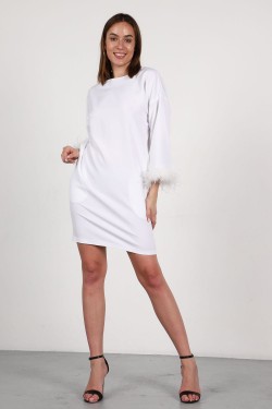 Платье П239п - белый (Нл)