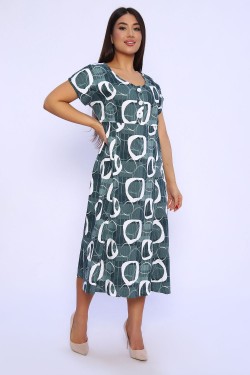 Платье 020 - зеленый (Нл)