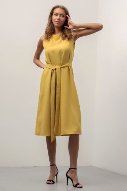 Платье П155дн - желтый (Нл)