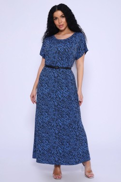 Платье 24670 - голубой (Нл)