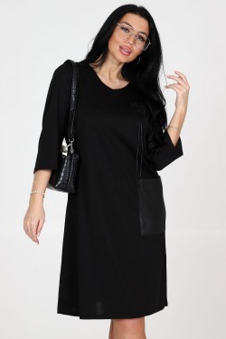 Женское платье 31808 - черный (Нл)