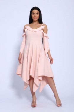 Платье 39039 - пудровый (Нл)