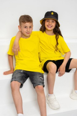 7453 футболка детская однотонная - желтый (Нл)