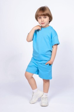 Комплект детский 41125 - голубой (Нл)
