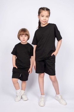 Комплект детский 41125 - черный (Нл)