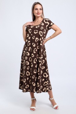 Платье 51125 - леопард (Нл)