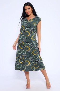 Платье Энсо ПЛ-002 - мятно зеленый (Нл)