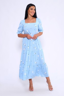 Платье 71123 - голубой (Нл)