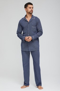 Пижама мужская Комфорт - синий (Нл)